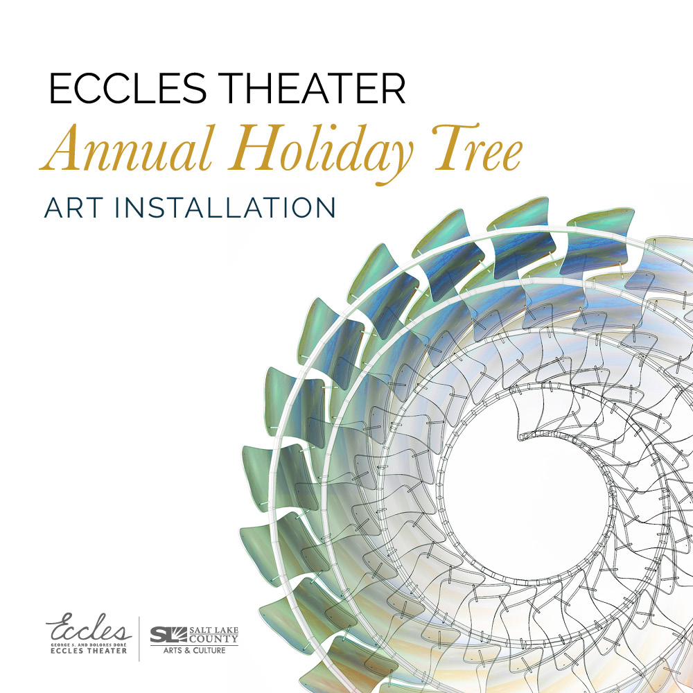 Eccles Theater - Annual Holiday tree