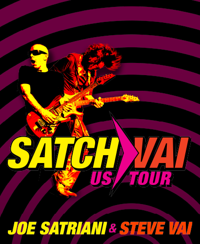 Joe Satriani & Steve Vai: Satch Vai US Tour