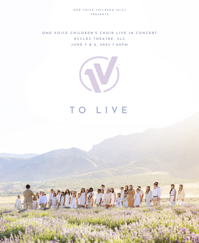 TO LIVE - One Voice Children’s Choir in concert
