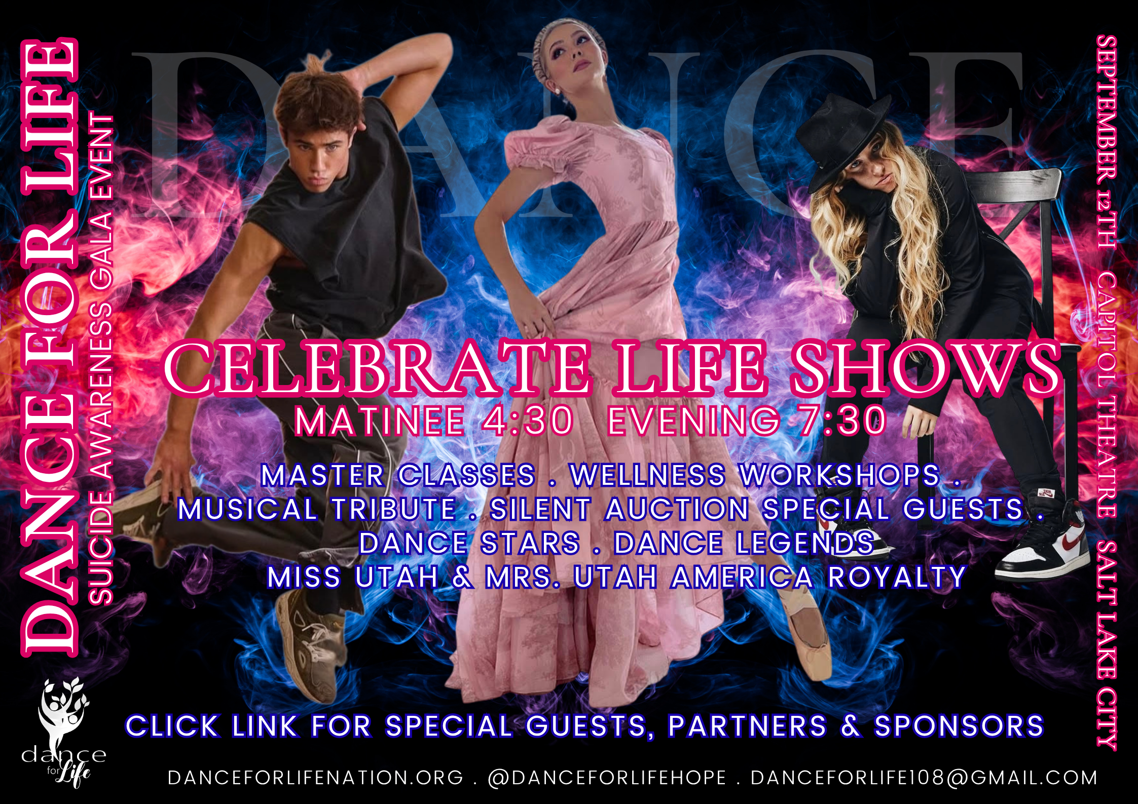 Dance for Life Suicide Awareness Gala Event