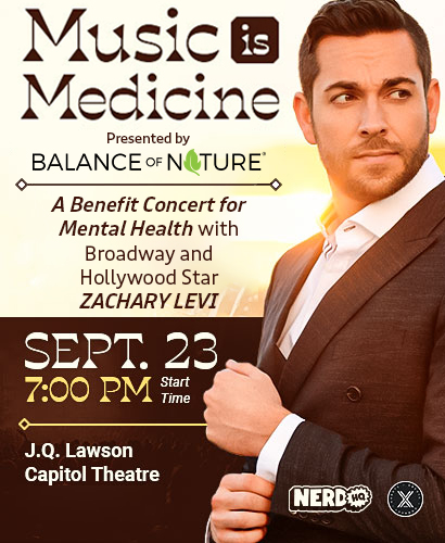 Music is Medicine: A Benefit Concert for Mental Health with Zachary Levi